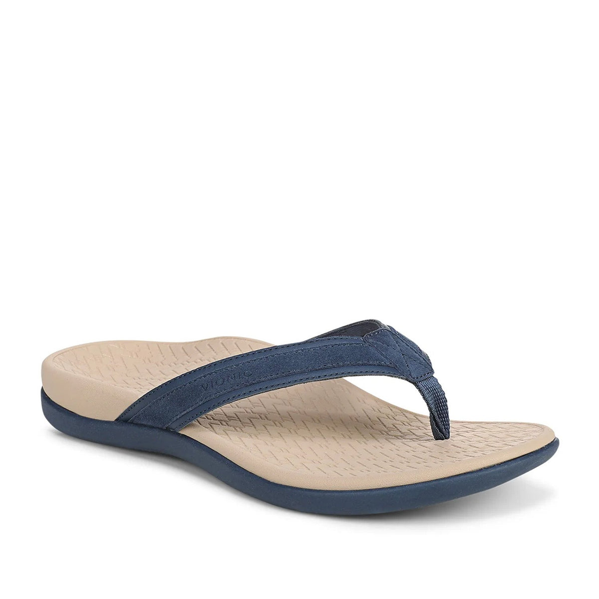 Vionic Women's Tide 2.0 Toe Post Sandal in Denim