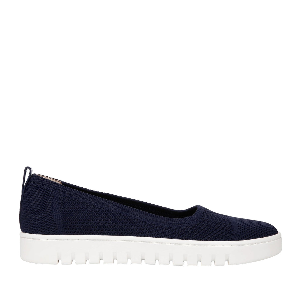 Vionic Women's Uptown Skimmer Flat in Navy