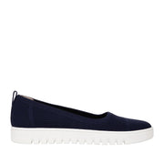 Vionic Women's Uptown Skimmer Flat in Navy
