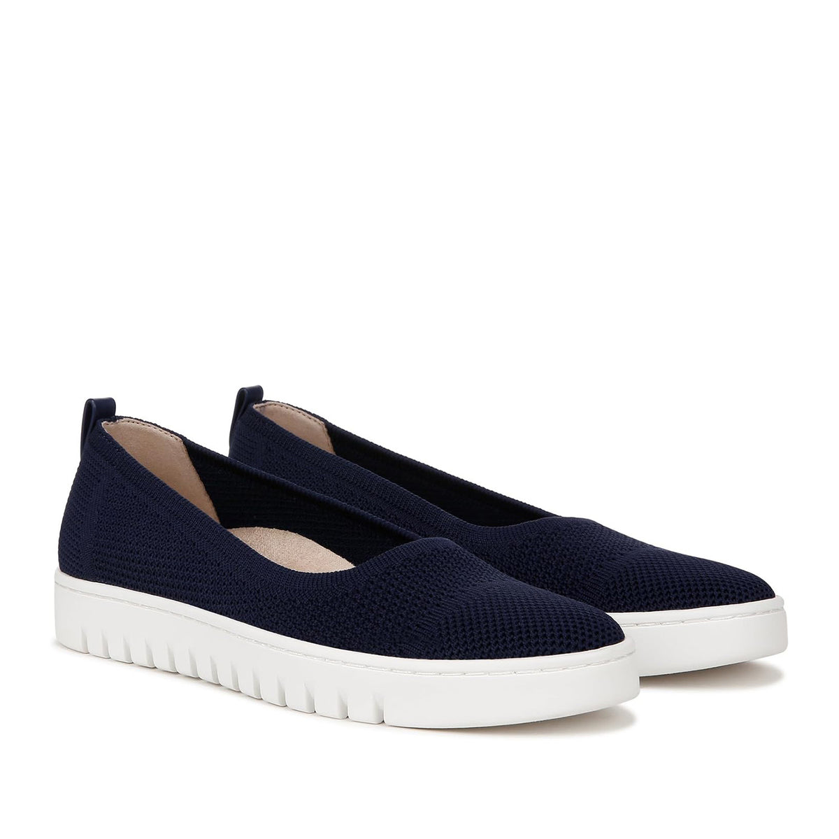 Vionic Women's Uptown Skimmer Flat in Navy
