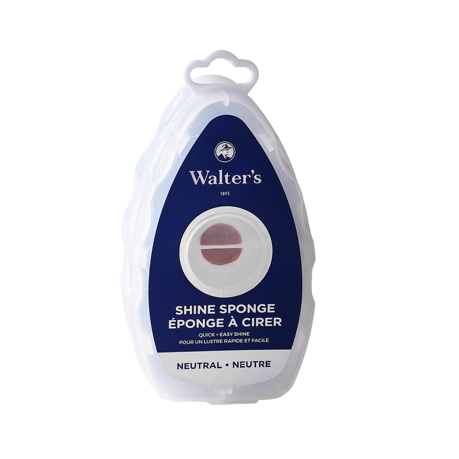 Walter's shine sponge packaging on a white background