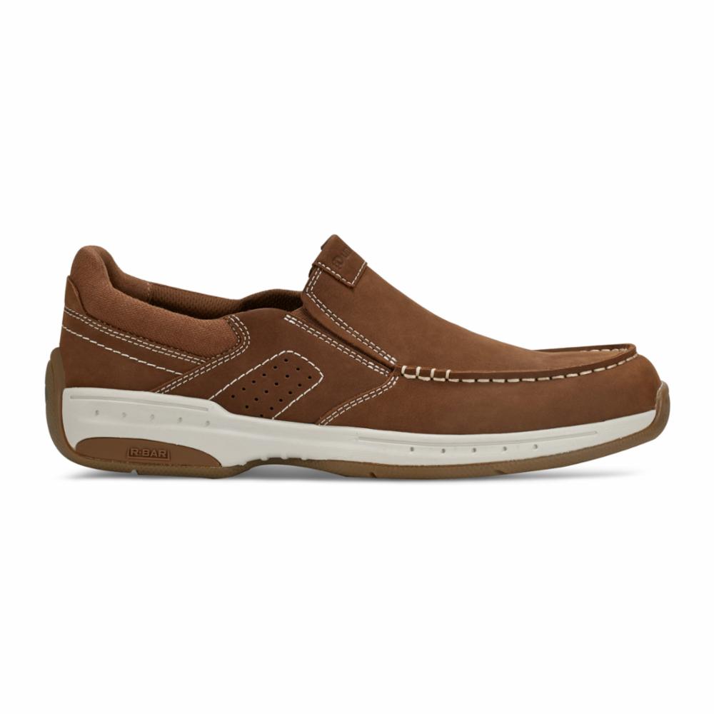 Dunham Men's Waves Casual Brown 4E