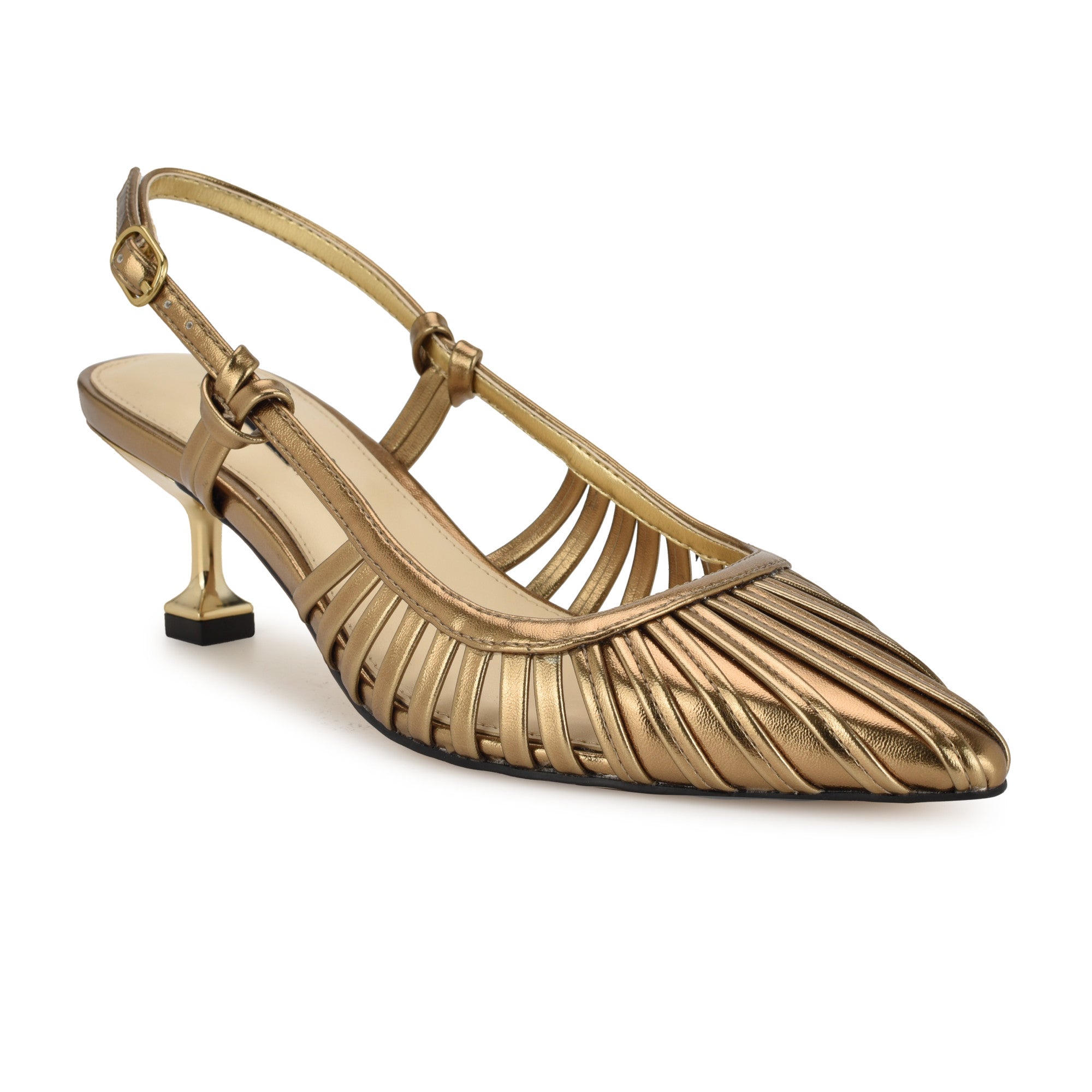 Nine West Women's Whitt3 In Dark Gold M