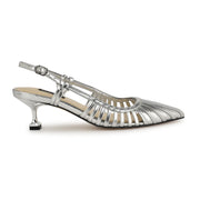 Nine West Women's Whitt3 In Silver M