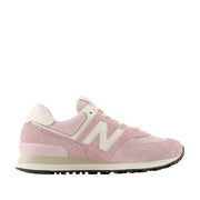 New Balance Women's 574 in Rose Sugar with Permafrost