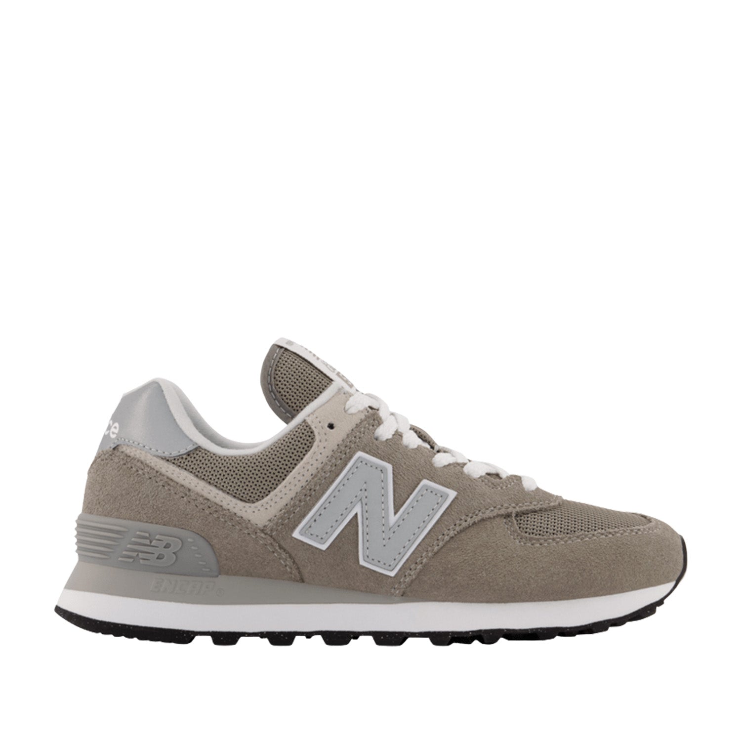 New Balance Women's 574 in Grey with BN White