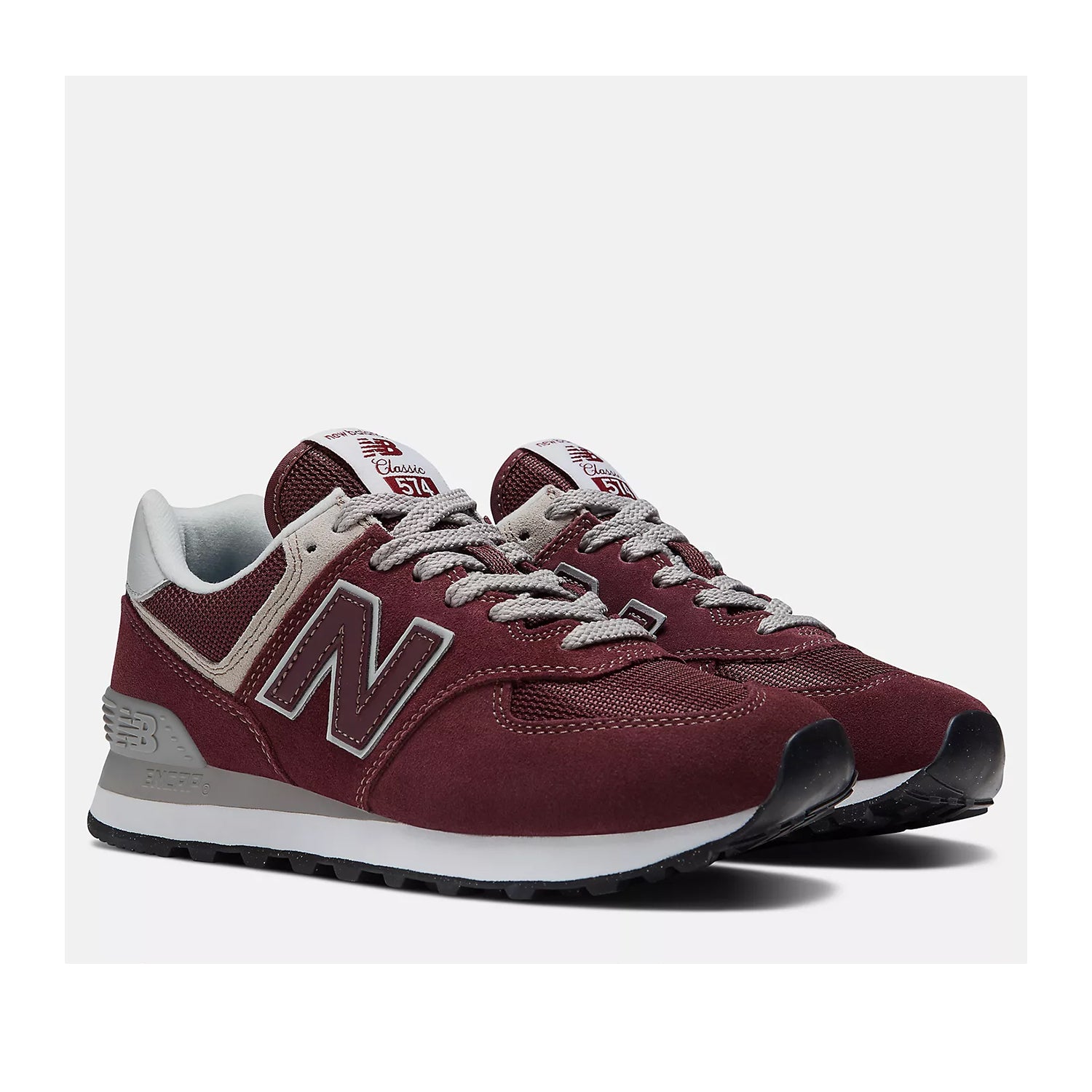 New Balance Women's 574 Core in Burgundy