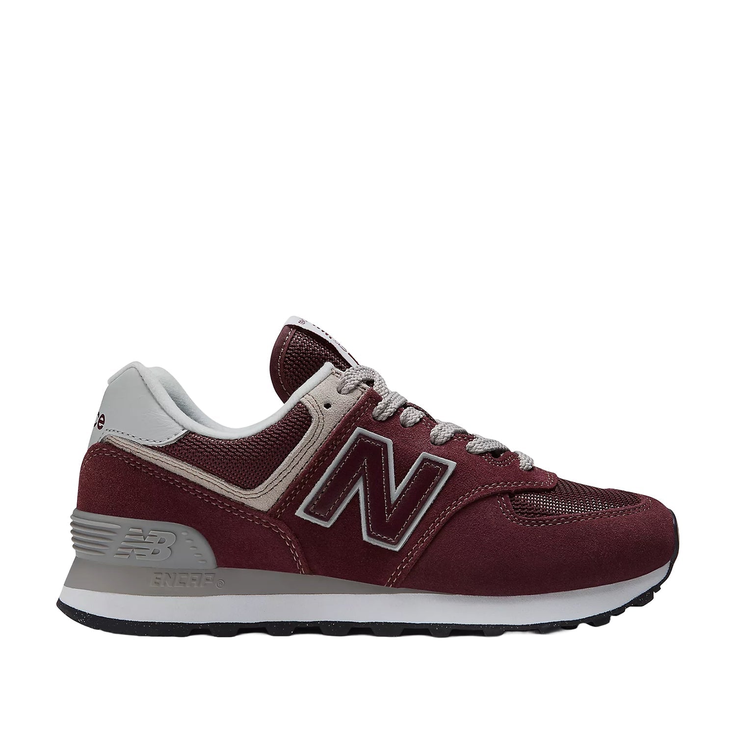 New Balance Women's 574 Core in Burgundy