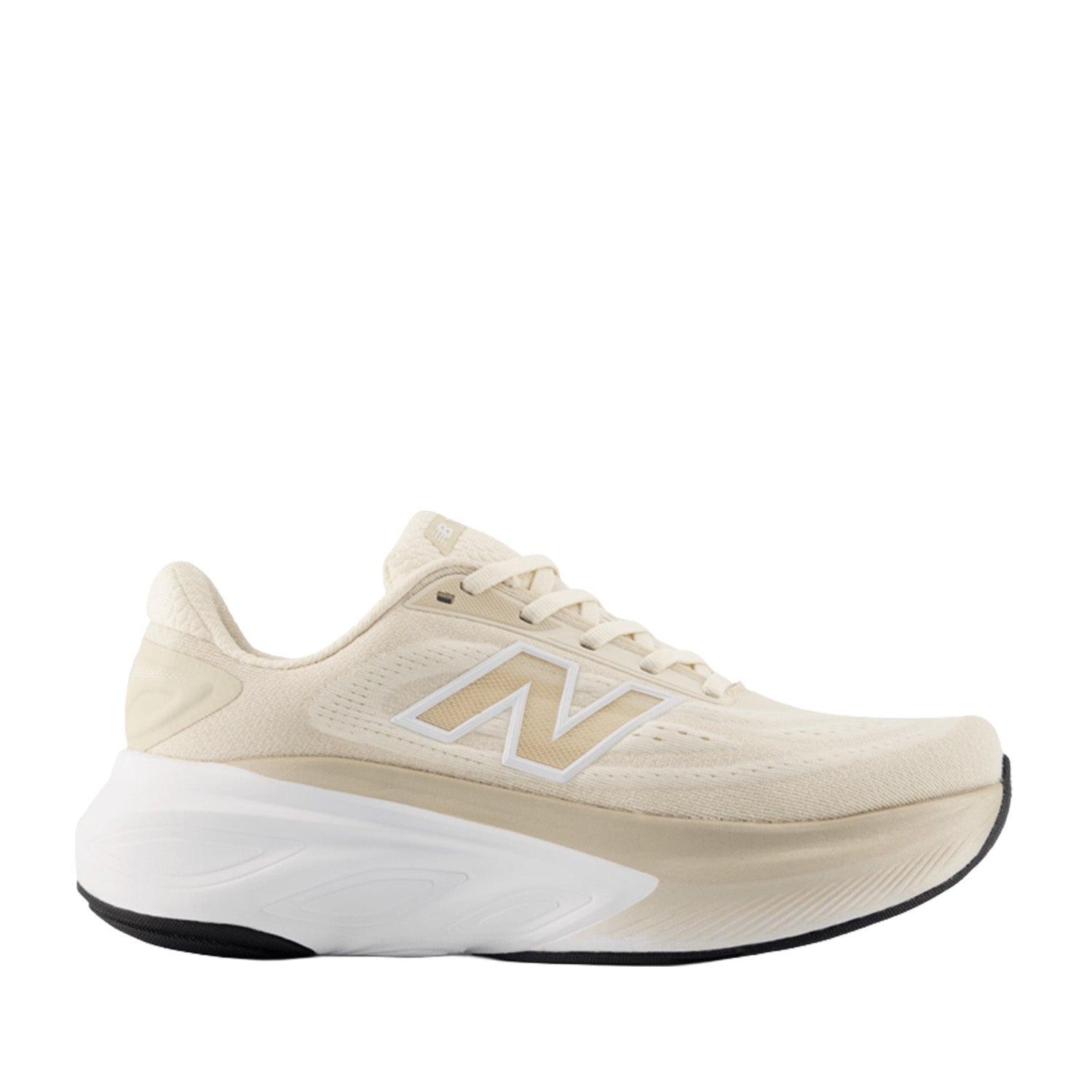 New Balance Women's Fresh Foam X More v6 in Permafrost with Bisque and NB 103 White