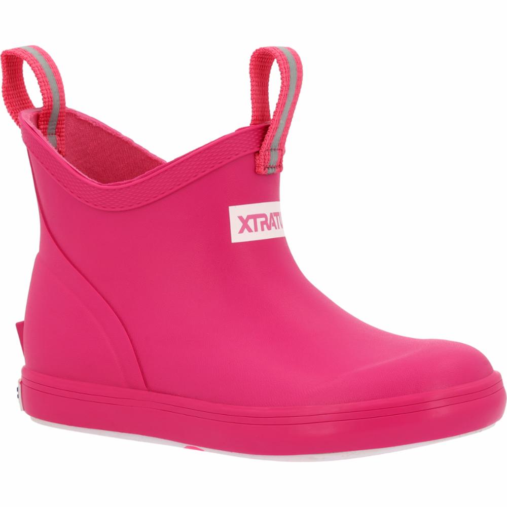 Xtratuf   Kids'  Adb Ankle Deck Boot Pink M