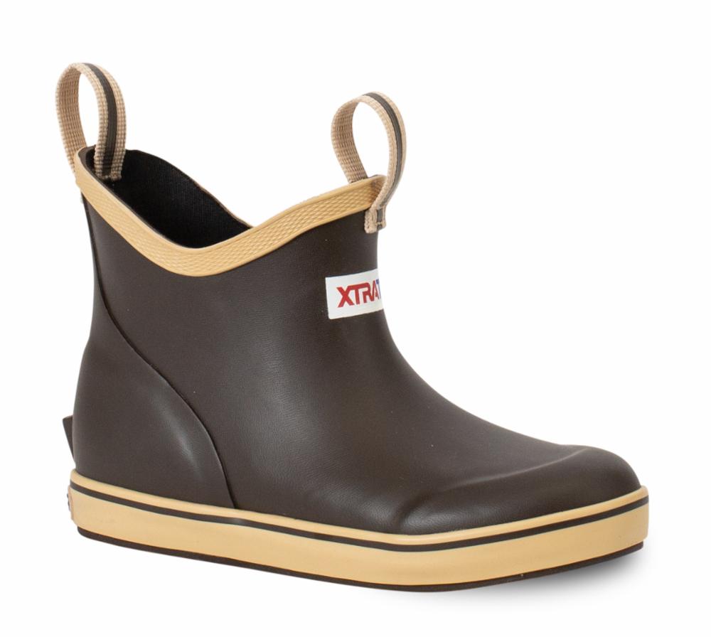 Xtratuf   Kids'  Adb Ankle Deck Boot Brown M