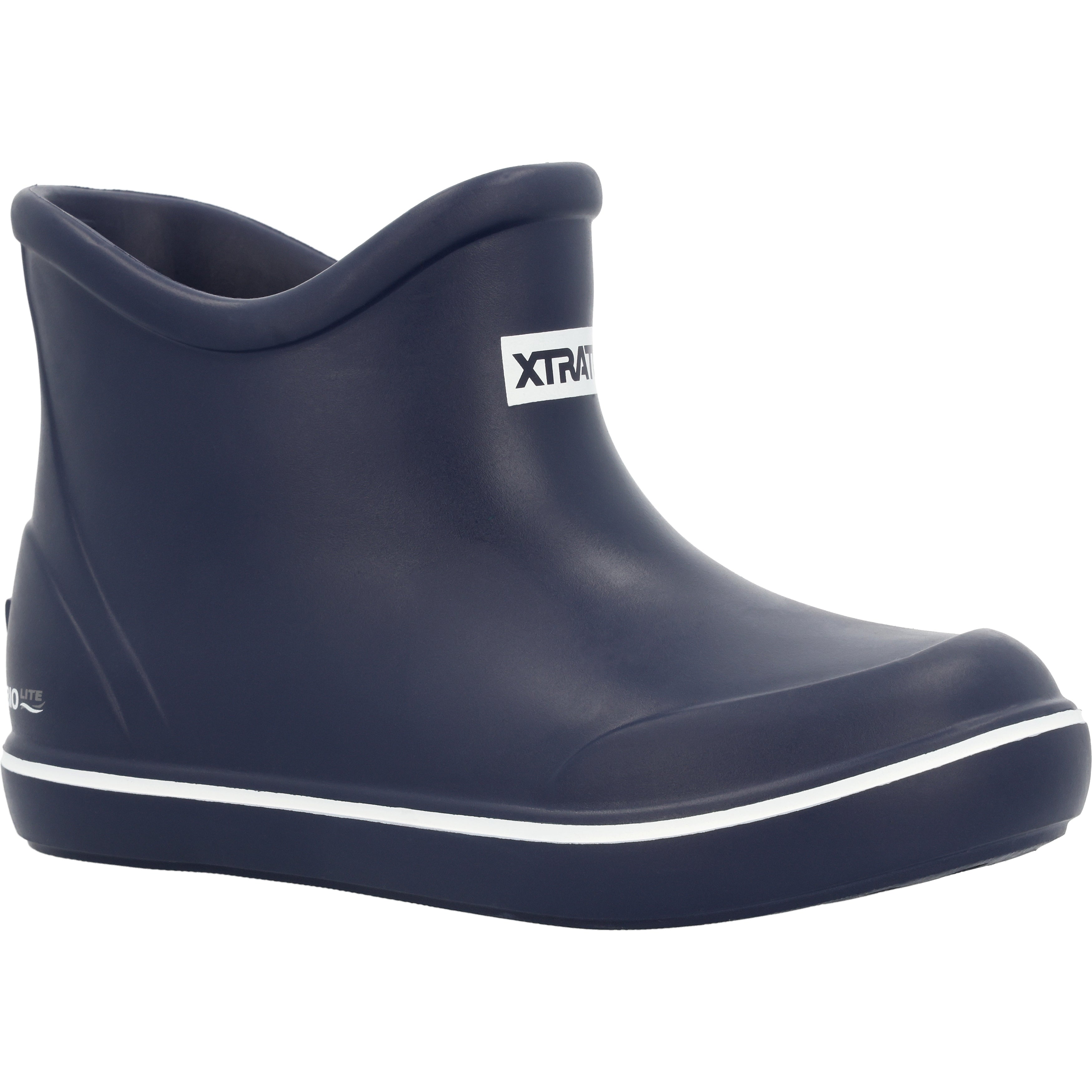 Xtratuf Kids' Kid Biolite Ankle Deck Boot Ankle Deck Boot Kids In Navy M