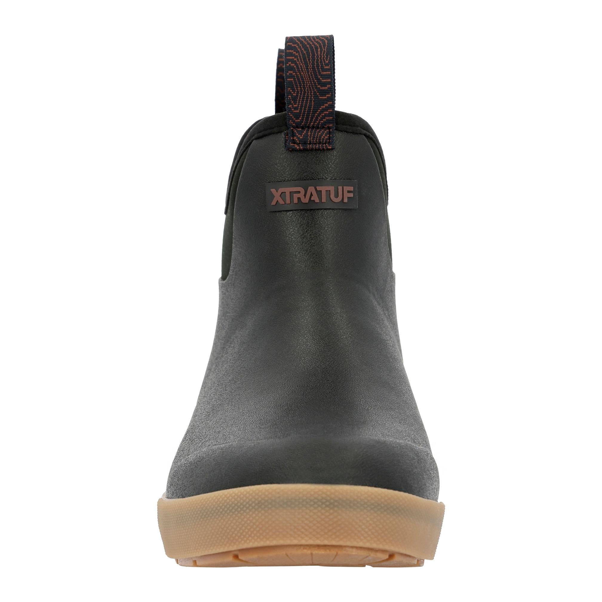 Xtratuf Men's S Ankle Deck Boot 6 In Camp Ankle Deck Boot Black M