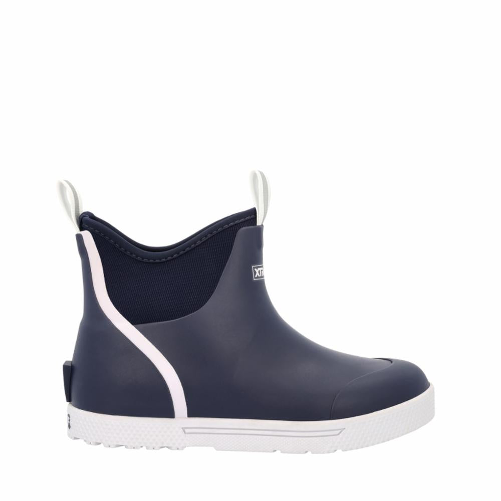 Xtratuf Men's S Wheelhouse 6 Ankle Deck Boot Wheelhouse Blue M