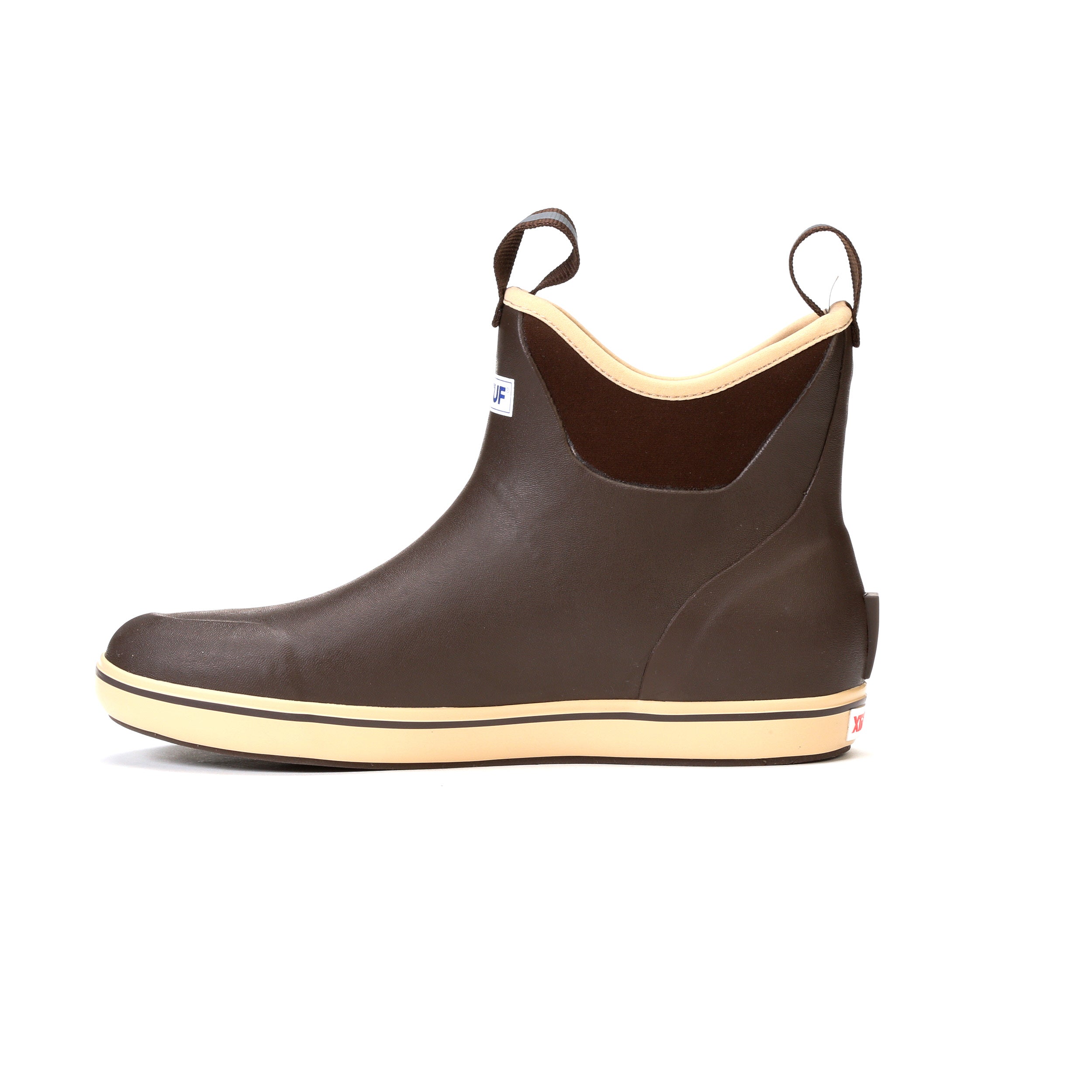 Xtratuf Men's  6" Ankle Deck Boot Ankle Deck Boot Men In Chocolate/Tan M