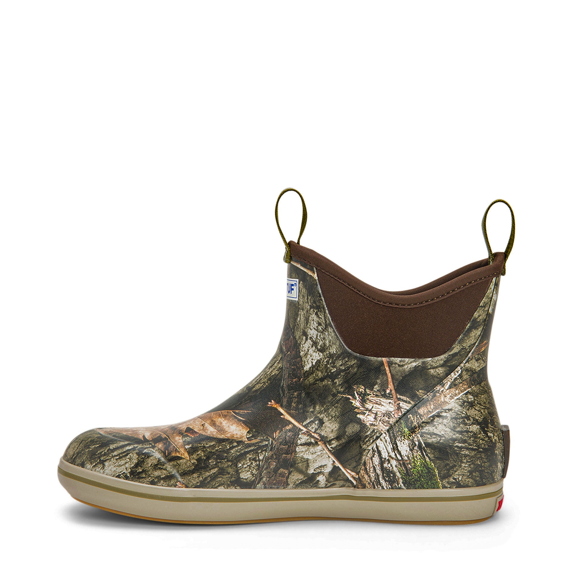 Xtratuf Men's  6" Ankle Deck Boot Print Ankle Deck Boot Men In Mossy Oak M