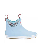 Xtratuf Women's  Salmon Sisters 6" Ankle Deck Boot Ankle Deck Boot Women In Lightblue M