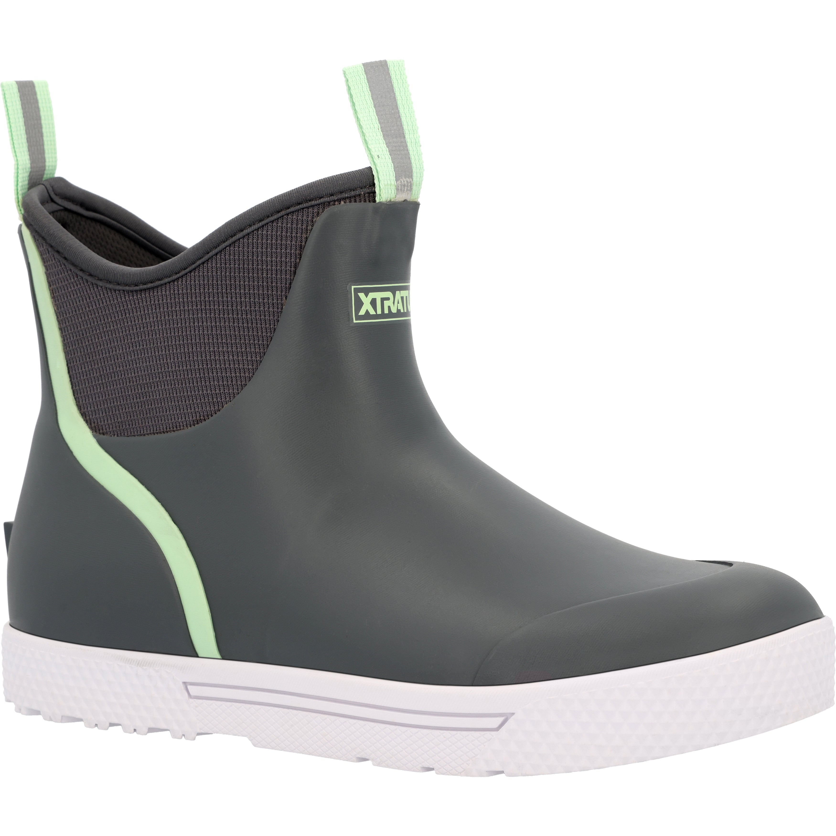 Xtratuf Women's  Wheelhouse 6" Ankle Deck Boot Wheelhouse M Women In Grey