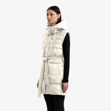 Hunter  Women's Doby Marshmallow Puffer Vest White Reg