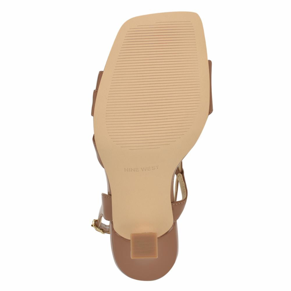 Nine West Women's Zazzie3 Brown M