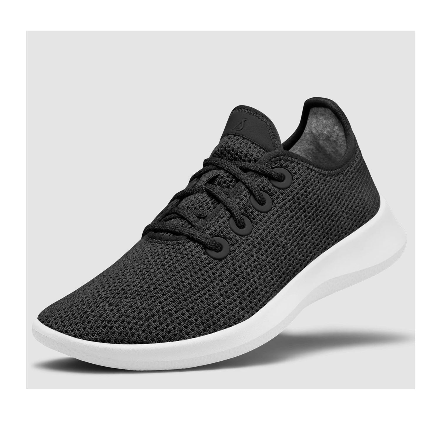 Allbirds Men's Tree Runner in Black/White