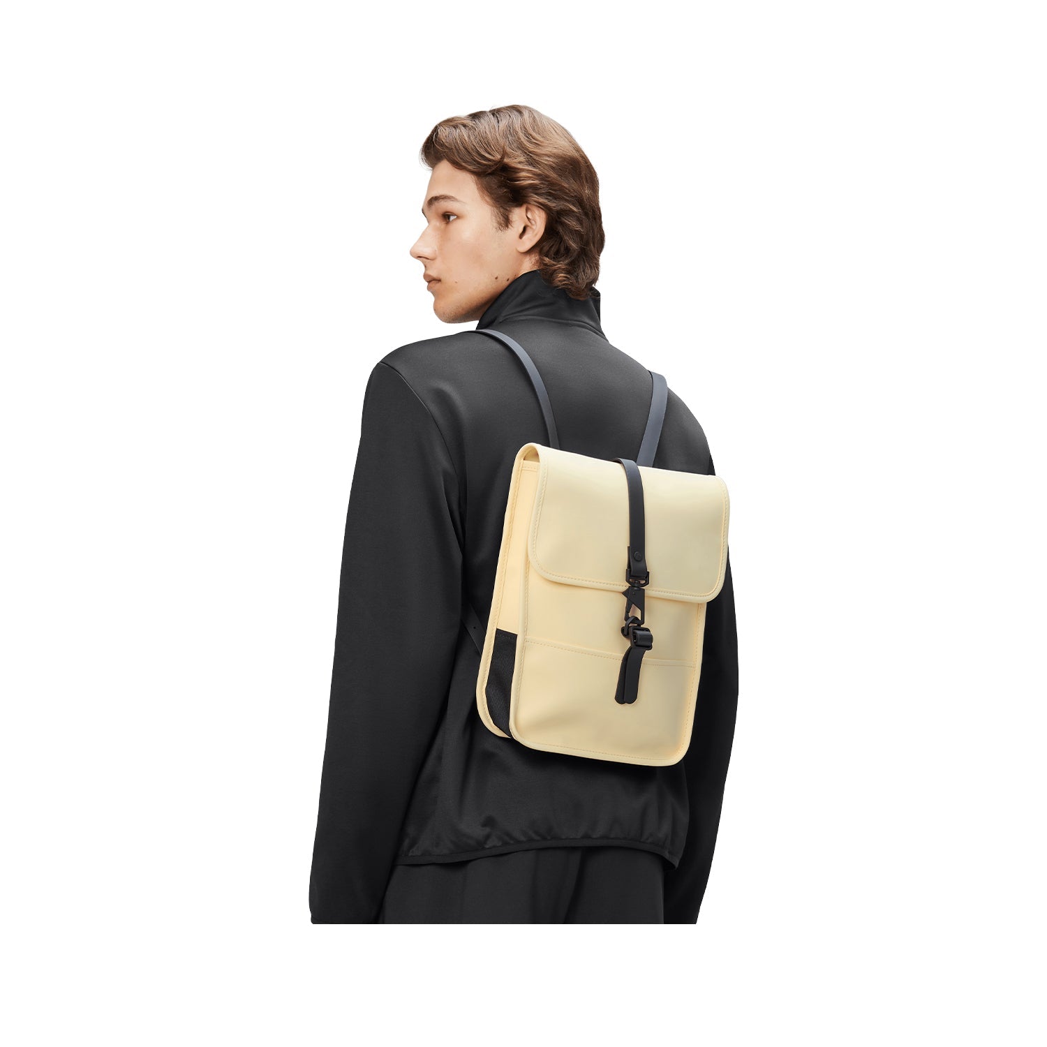 Rains Backpack Micro W3 in Gleam