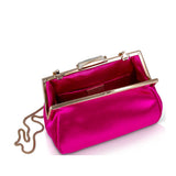 Badgley Mischka Women's Bevel Frame Clutch in Pink