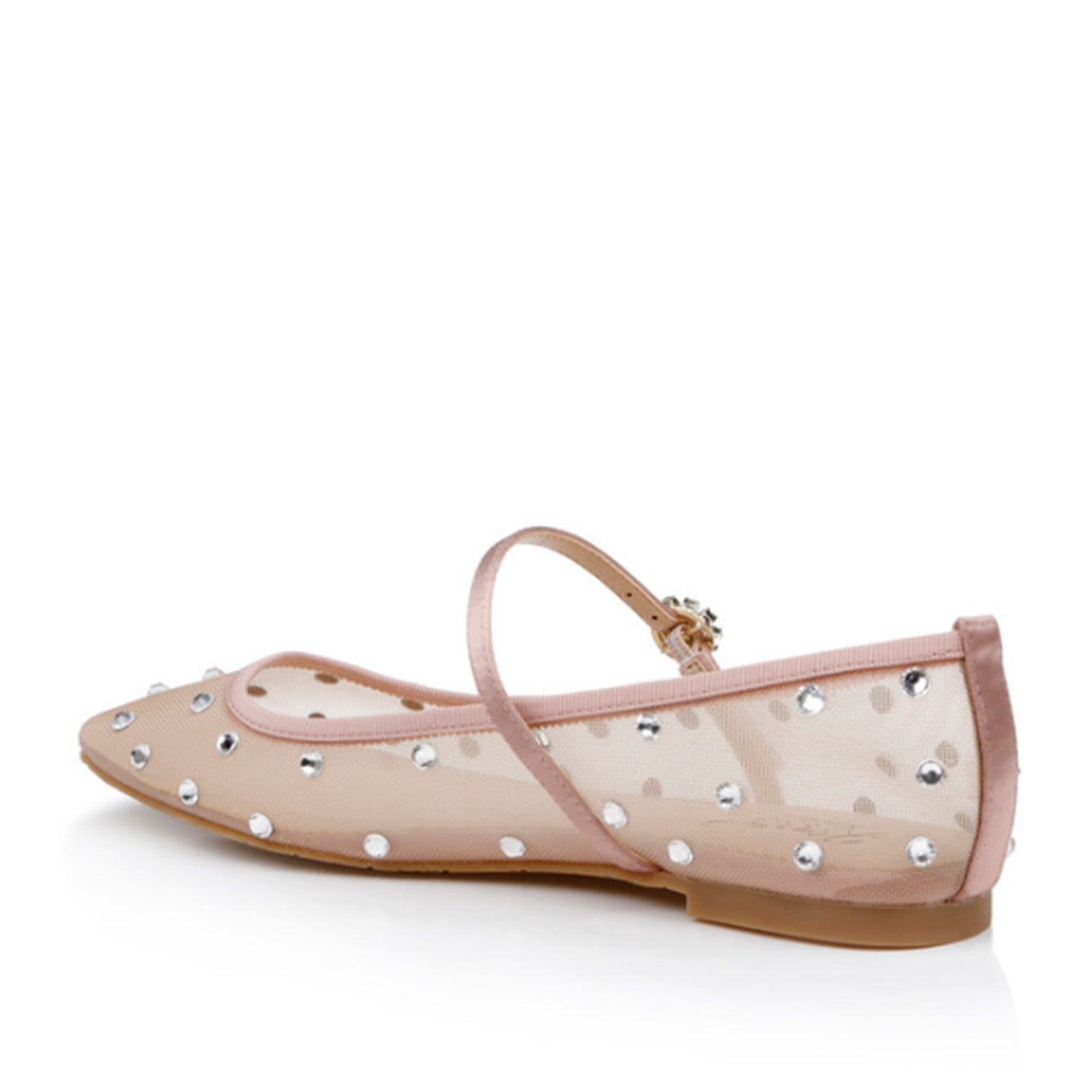 Jewel Badgley Mischka Women's Kaya in Blush