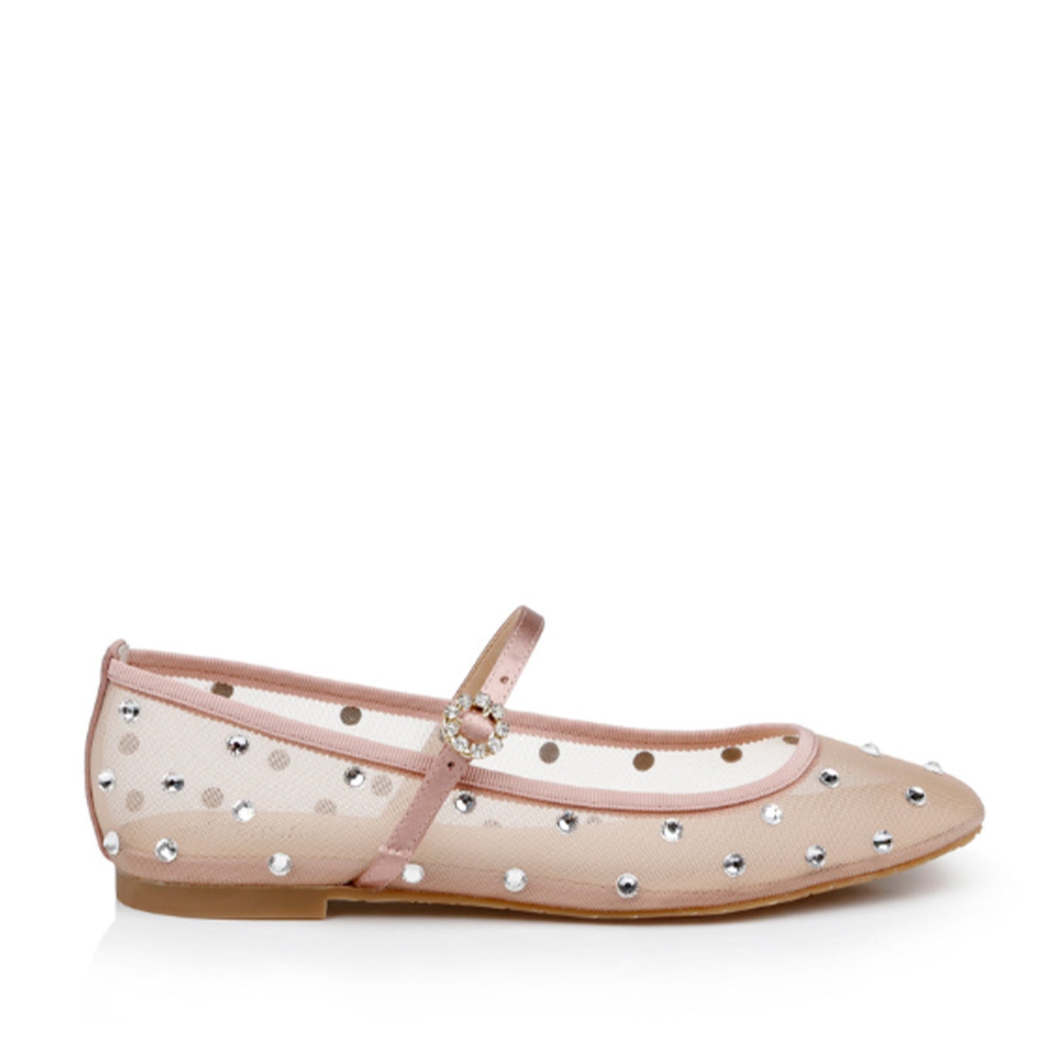 Jewel Badgley Mischka Women's Kaya in Blush