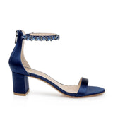 Badgley Mischka Women's Lydia in Navy