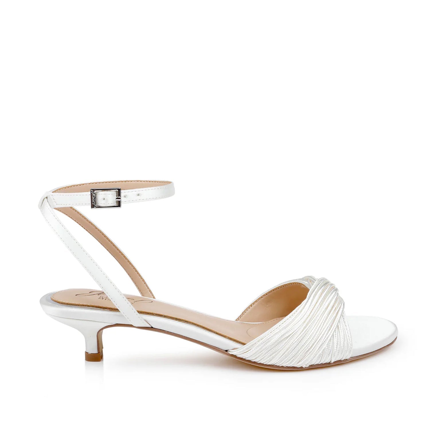 Jewel Badgley Mischka Women's Nance in Ivory