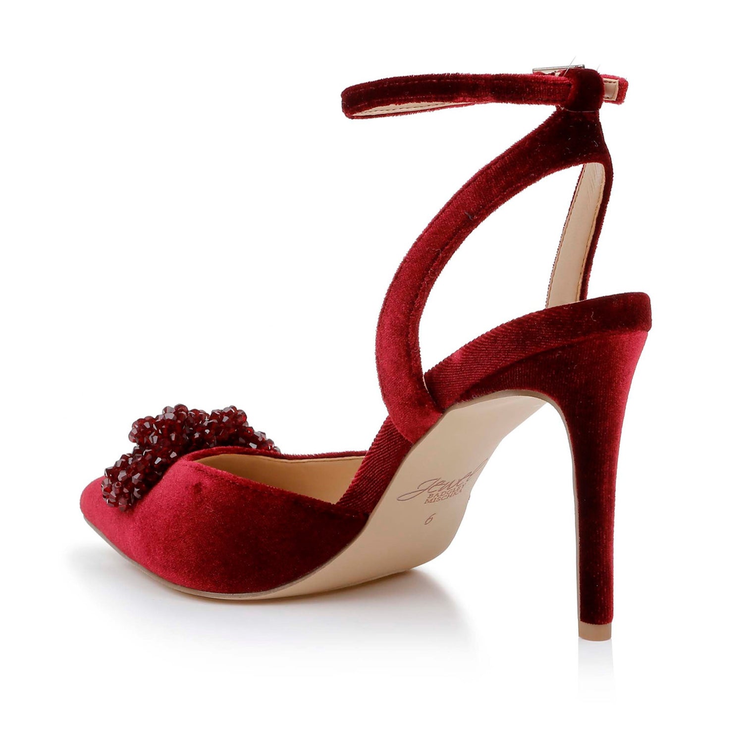 Badgley Mischka Women's Tailynn in Bordeaux