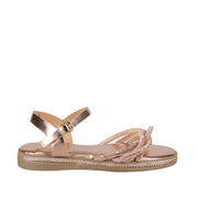 Badgley Mischka Kids' April in Rose Gold