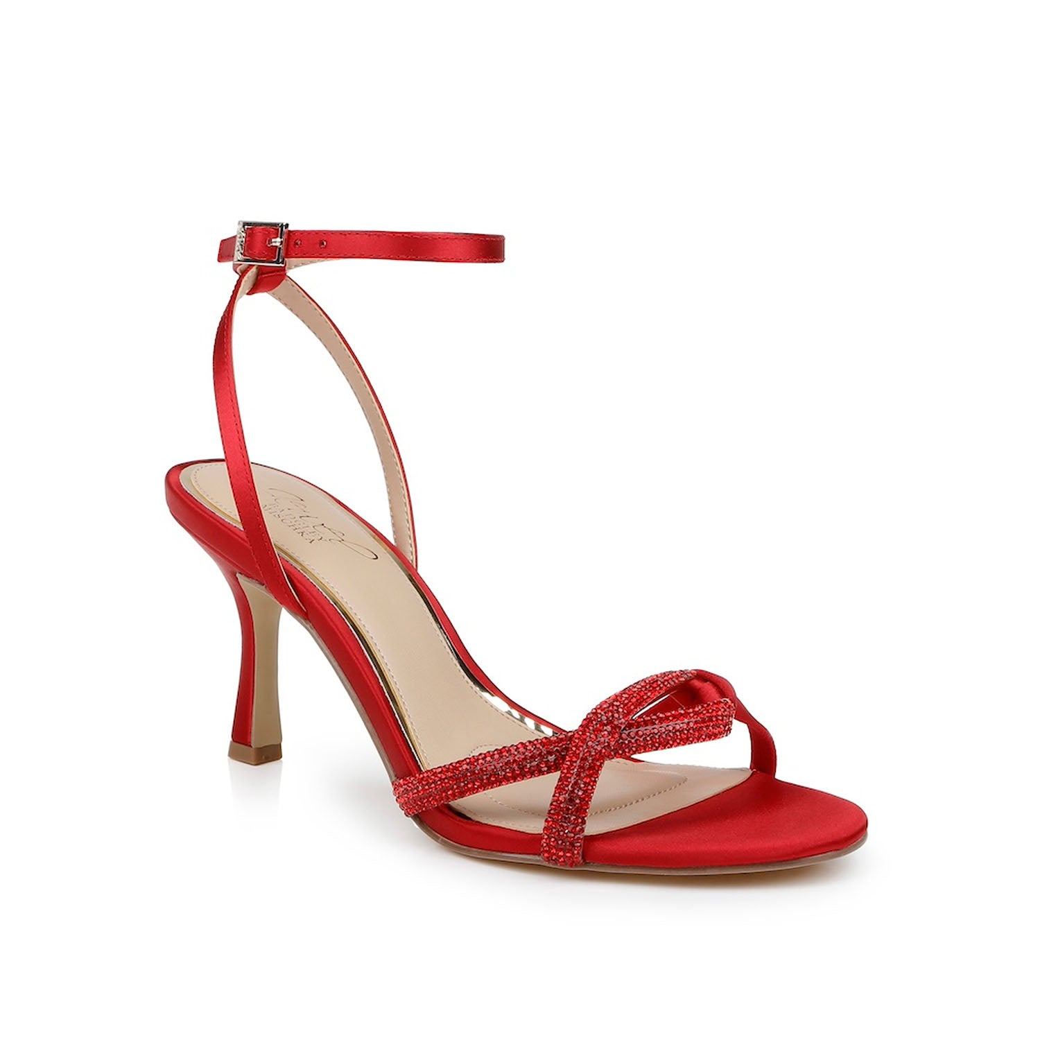 Jewel Badgley Mischka Women's Fiji in Red