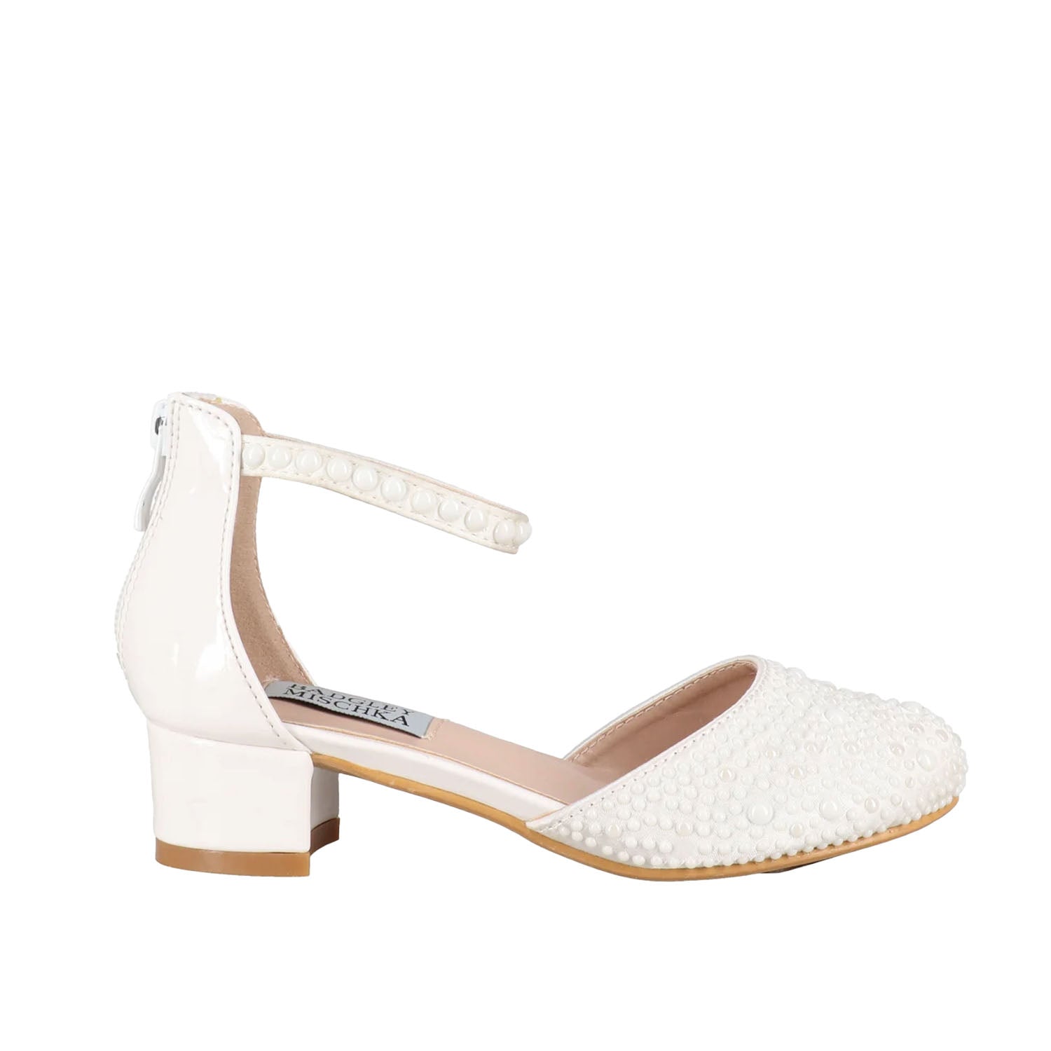 Badgley Mischka Kids' Alessia in White