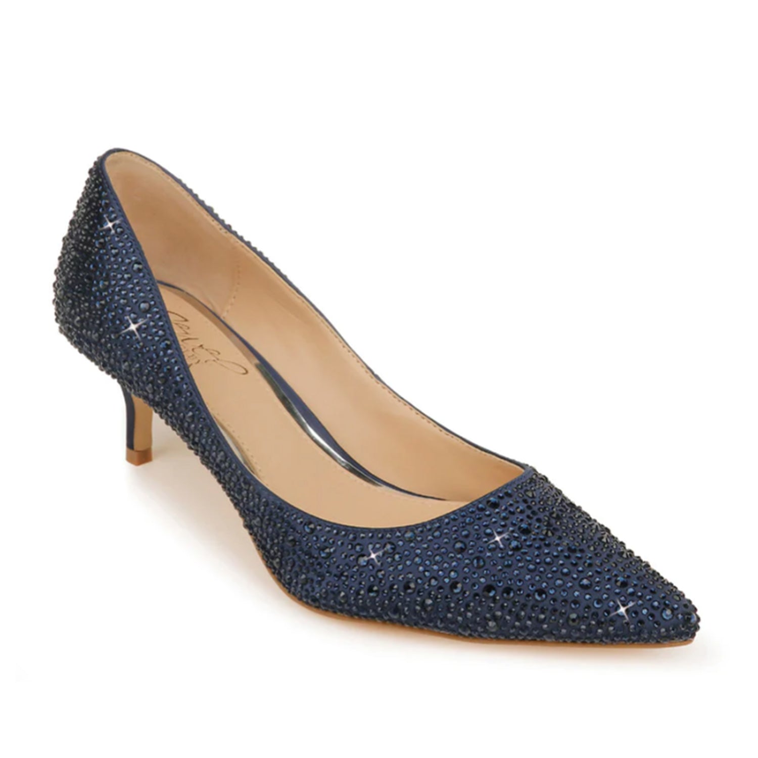 Jewel Badgley Mischka Women's Frenchie in Navy