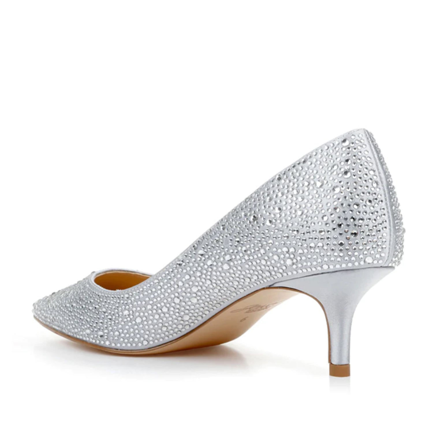 Jewel Badgley Mischka Women's Frenchie in Silver