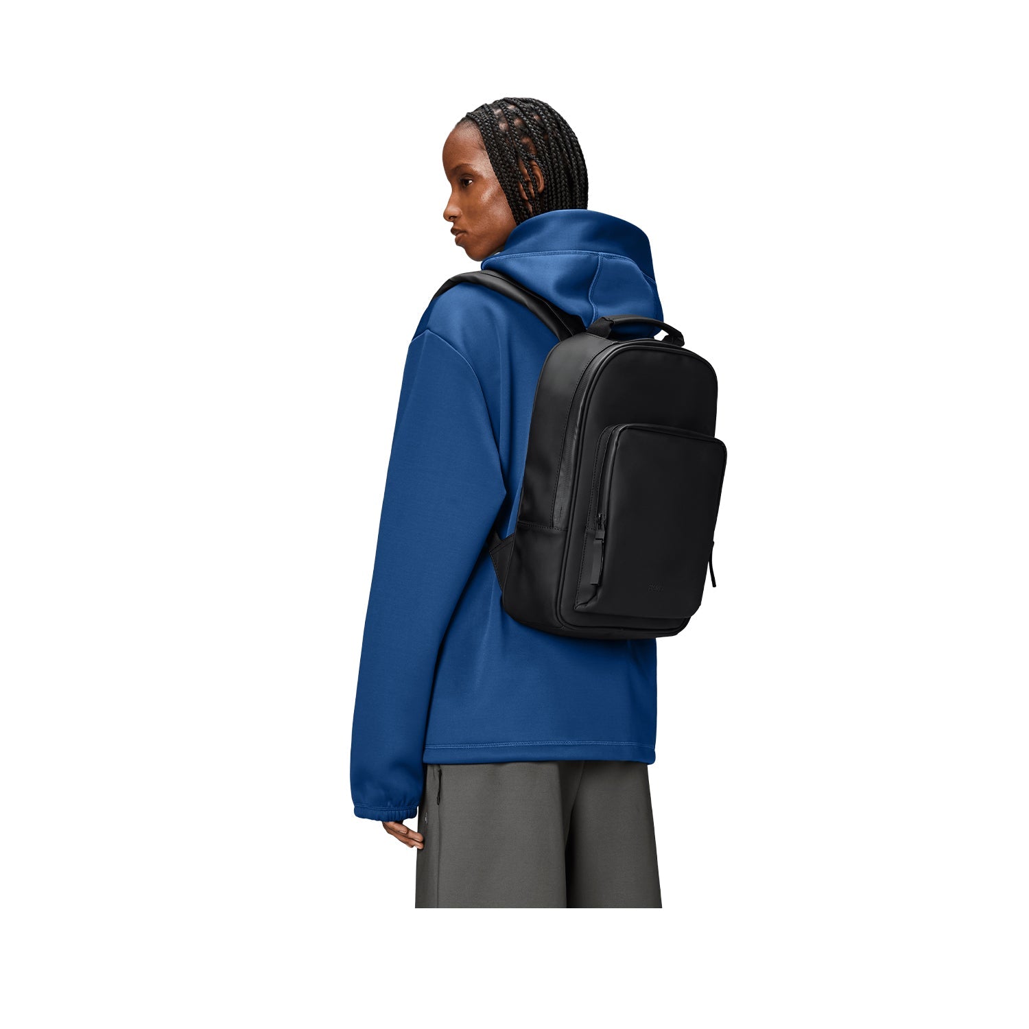 Rains Book Daypack W3 in Black