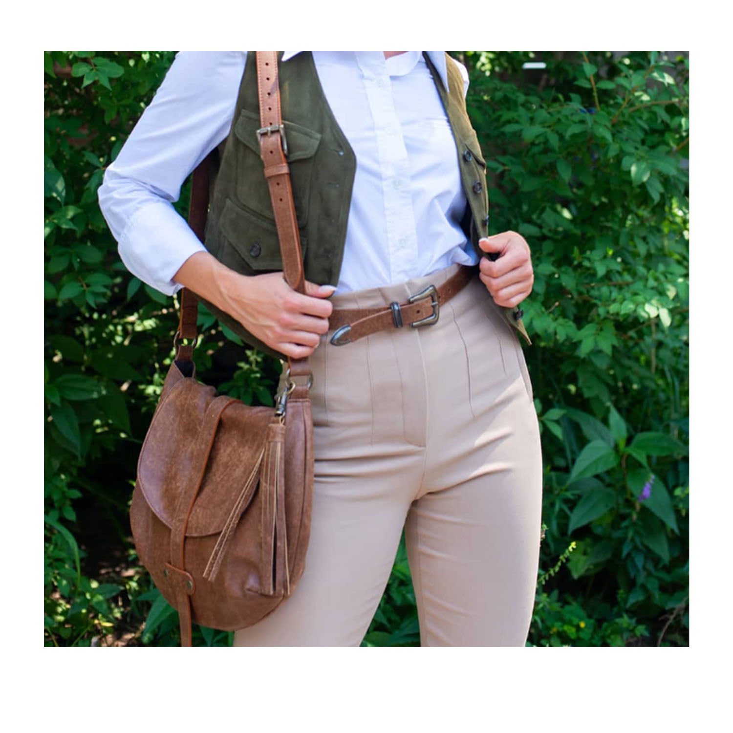 Brave Leather Darya in Raw Hide