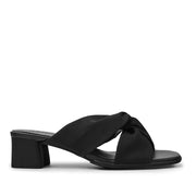Camper Women's Katie Sandal in Black Recycled Poly