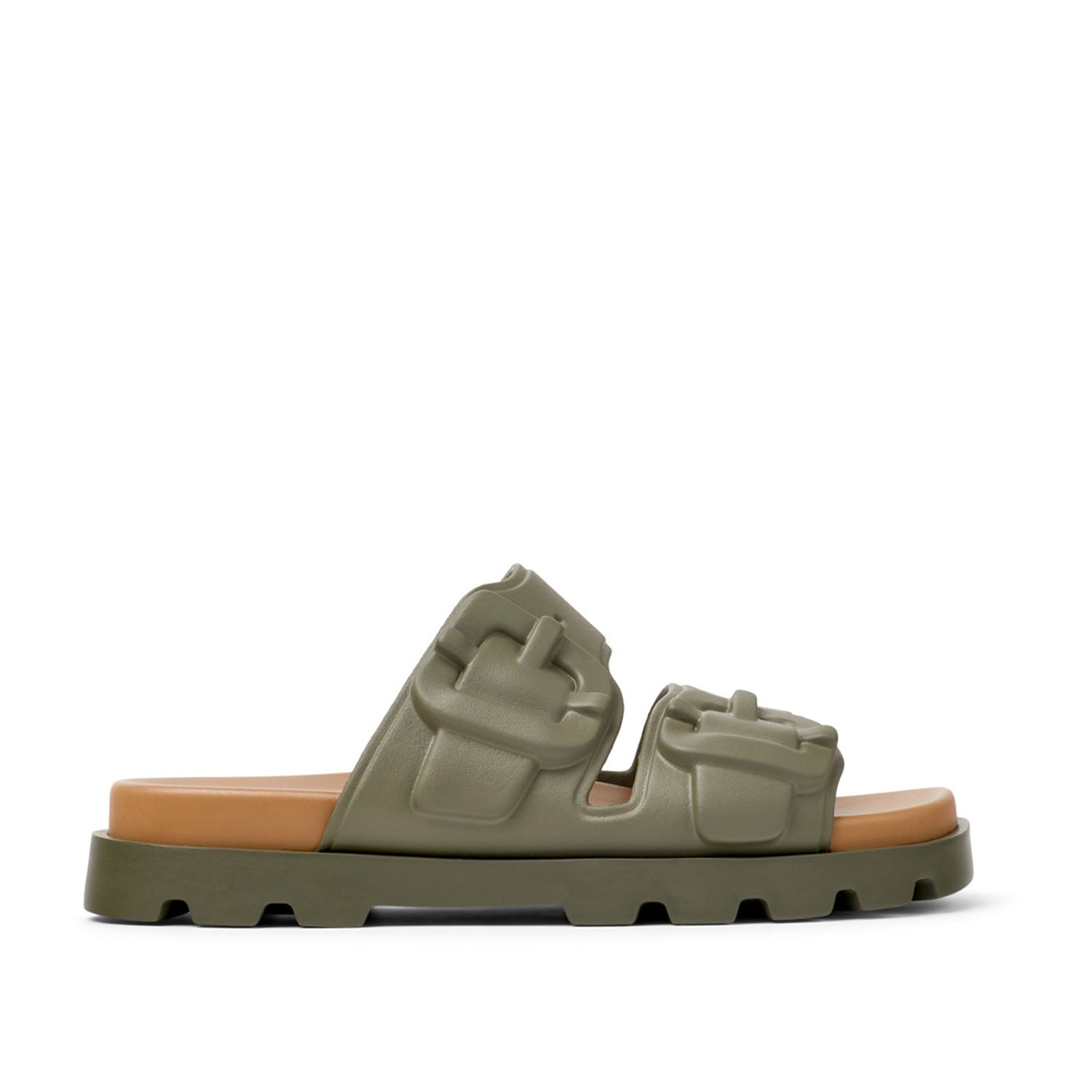 Camper Women's Brutus Sandal in Green