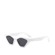 Kennie Rylie Cat Eye Sunglasses in White