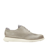 Cole Haan Men's 2.Zerogrand Laser Wingtip Oxford in Dove Nubuck/Ivory