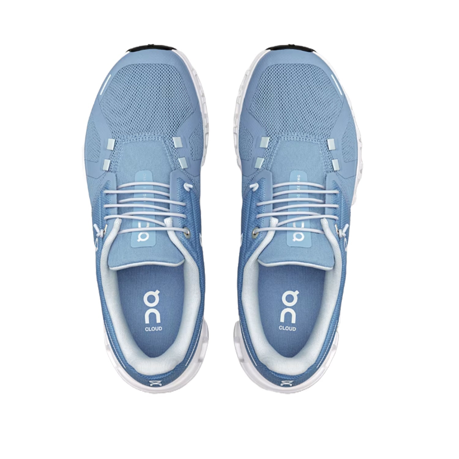 On Running Women's Cloud 6 in Chambray/White