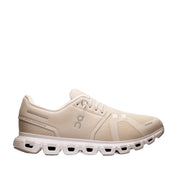 On Running Women's Cloud 6 in Pearl/White