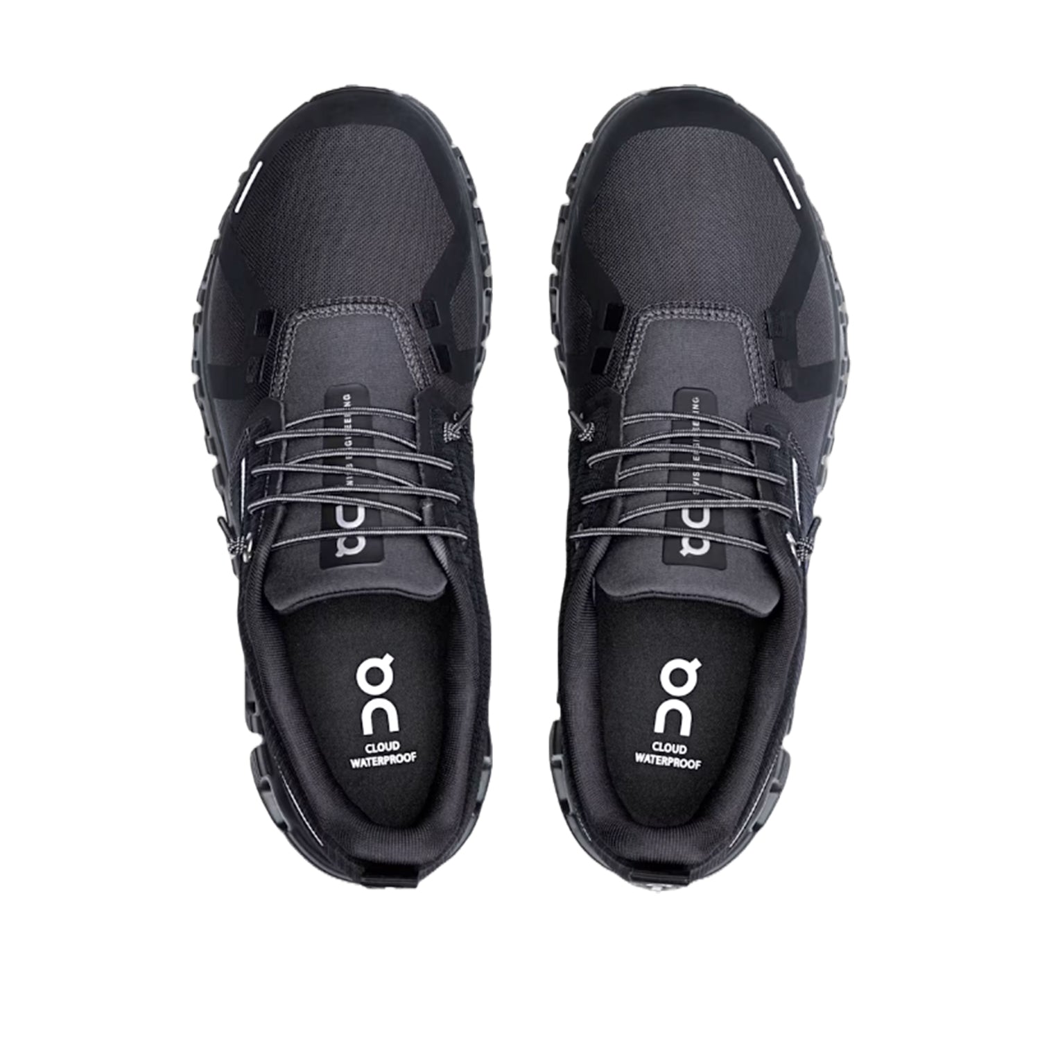 On Running Women's Waterproof Cloud 6 in Black/Black
