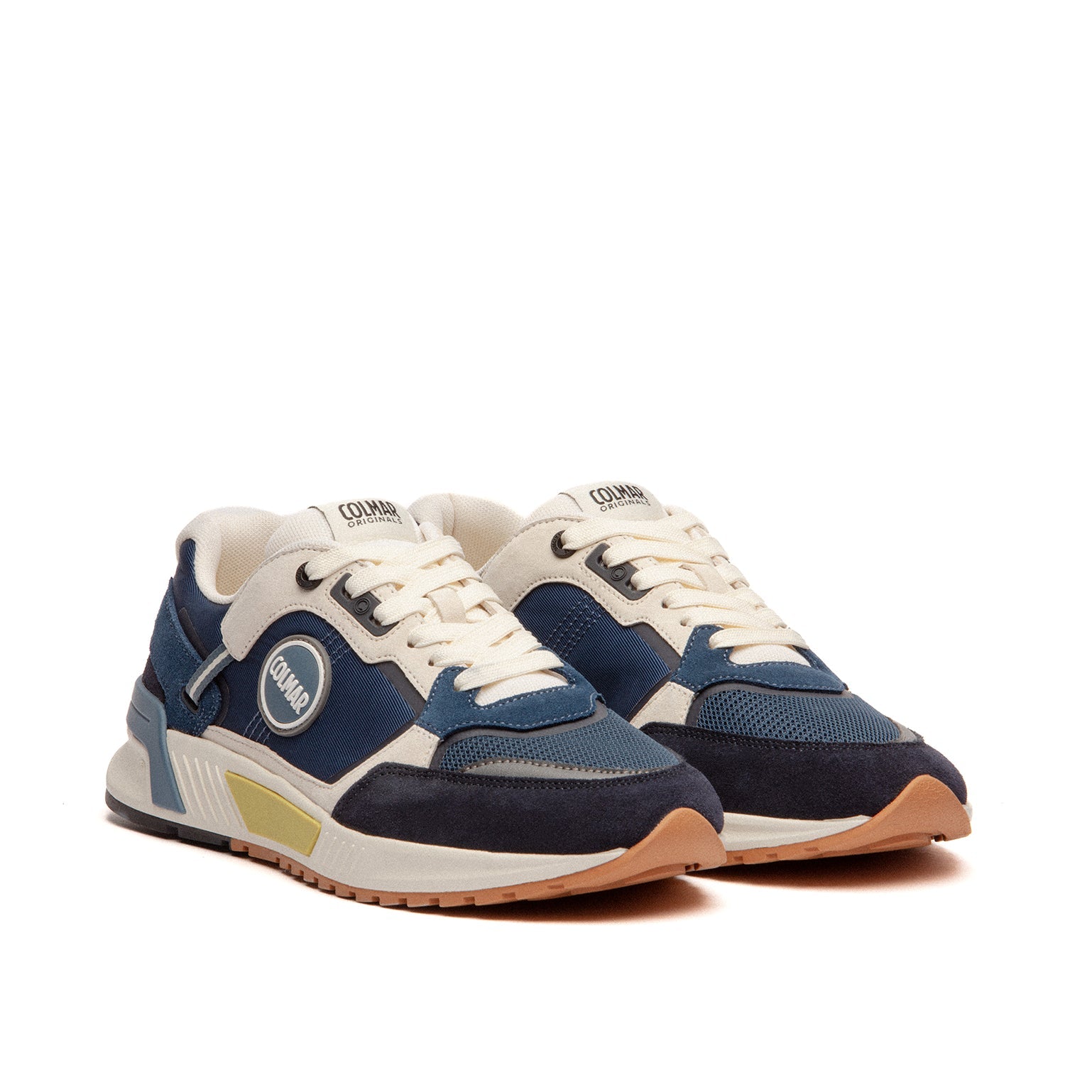 Colmar Men's Dalton Type in Navy/Off White/Citrus Green