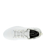 ECCO Men's Gruuv Sneaker in White/White