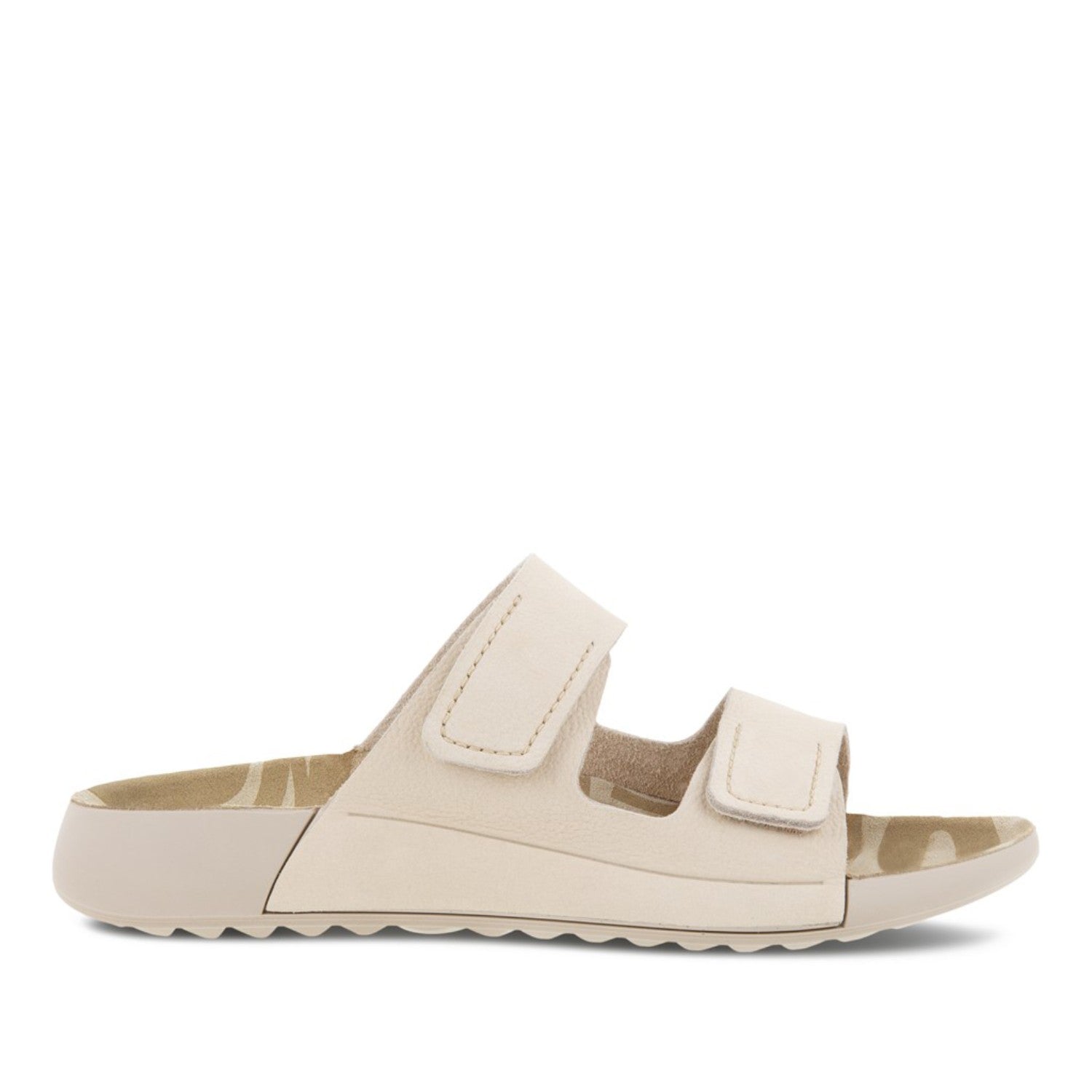 Ecco Women's 2nd Flat Sandal in Limestone