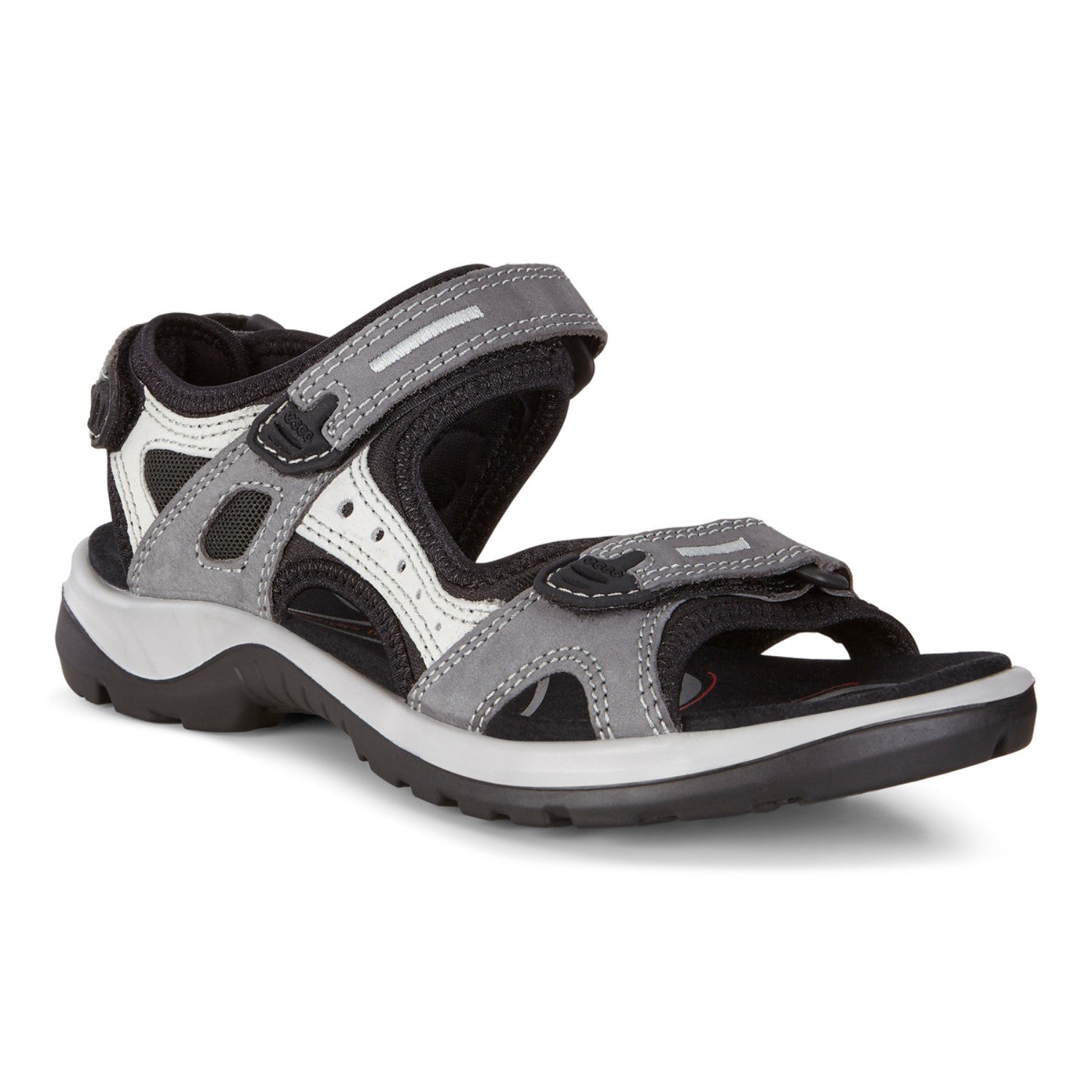 Ecco Women's Offroad Yabuck Yak in Titanium, 4 US